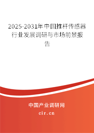 2025-2031年中國推桿傳感器行業(yè)發(fā)展調(diào)研與市場前景報告