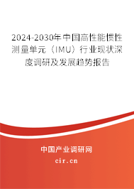 2024-2030年中國高性能慣性測量單元（IMU）行業(yè)現(xiàn)狀深度調研及發(fā)展趨勢報告