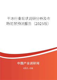 干冰行業(yè)現(xiàn)狀調(diào)研分析及市場前景預(yù)測報告（2025版）