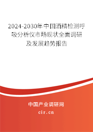 2024-2030年中國(guó)酒精檢測(cè)呼吸分析儀市場(chǎng)現(xiàn)狀全面調(diào)研及發(fā)展趨勢(shì)報(bào)告