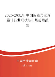 2025-2031年中國(guó)智能渦輪流量計(jì)行業(yè)現(xiàn)狀與市場(chǎng)前景報(bào)告 2025-2031年中國(guó)智能渦輪流量計(jì)行業(yè)現(xiàn)狀與市場(chǎng)前景報(bào)告