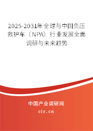 2025-2031年全球與中國(guó)負(fù)壓救護(hù)車（NPA）行業(yè)發(fā)展全面調(diào)研與未來趨勢(shì)