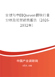 全球與中國Qseven模塊行業(yè)分析及前景趨勢報告（2026-2032年）