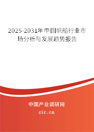 2025-2031年中國帆船行業(yè)市場分析與發(fā)展趨勢報告