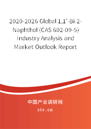 2020-2026 Global 1,1'-Bi-2-Naphthol (CAS 602-09-5) Industry Analysis and Market Outlook Report