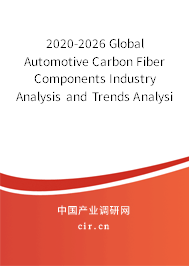 2020-2026 Global Automotive Carbon Fiber Components Industry Analysis and Trends Analysis Report 2020-2026 Global Automotive Carbon Fiber Components Industry Analysis and Trends Analysis Report