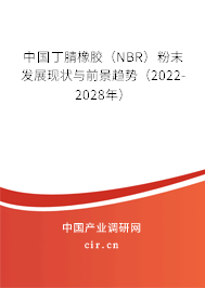 中國丁腈橡膠(NBR)粉末發(fā)展現(xiàn)狀與前景趨勢(2022-2028年) 中國丁腈橡膠(NBR)粉末發(fā)展現(xiàn)狀與前景趨勢(2022-2028年)
