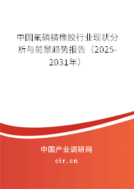 中國氟磷腈橡膠行業(yè)現(xiàn)狀分析與前景趨勢報告(2025-2031年) 中國氟磷腈橡膠行業(yè)現(xiàn)狀分析與前景趨勢報告(2025-2031年)