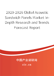 2020-2026 Global Acoustic Sandwich Panels Market In-Depth Research and Trends Forecast Report 2020-2026 Global Acoustic Sandwich Panels Market In-Depth Research and Trends Forecast Report