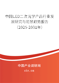 中國(guó)LED二次光學(xué)產(chǎn)品行業(yè)發(fā)展研究與前景趨勢(shì)報(bào)告（2025-2031年）