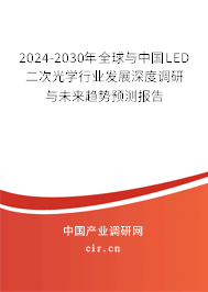 2024-2030年全球與中國(guó)LED二次光學(xué)行業(yè)發(fā)展深度調(diào)研與未來(lái)趨勢(shì)預(yù)測(cè)報(bào)告