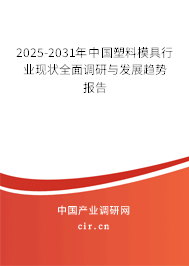2025-2031年中國塑料模具行業(yè)現(xiàn)狀全面調(diào)研與發(fā)展趨勢報告