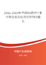 2011-2015年中國電磁爐行業(yè)市場調(diào)查及投資前景預(yù)測報(bào)告