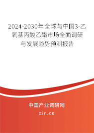 2024-2030年全球與中國3-乙氧基丙酸乙酯市場全面調(diào)研與發(fā)展趨勢預(yù)測報告