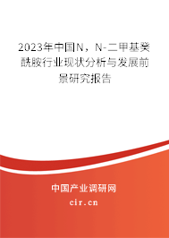 2023年中國N，N-二甲基癸酰胺行業(yè)現(xiàn)狀分析與發(fā)展前景研究報告