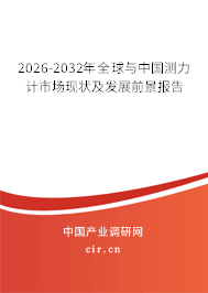 2026-2032年全球與中國測力計(jì)市場現(xiàn)狀及發(fā)展前景報(bào)告