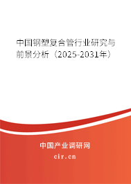 中國鋼塑復(fù)合管行業(yè)研究與前景分析(2025-2031年) 中國鋼塑復(fù)合管行業(yè)研究與前景分析(2025-2031年)