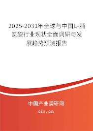 2025-2031年全球與中國L-脯氨酸行業(yè)現(xiàn)狀全面調(diào)研與發(fā)展趨勢預測報告