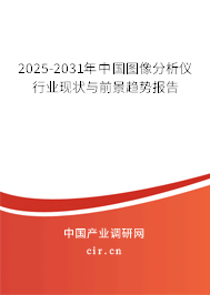 2025-2031年中國圖像分析儀行業(yè)現(xiàn)狀與前景趨勢報告