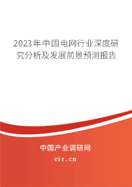 2023年中國(guó)電網(wǎng)行業(yè)深度研究分析及發(fā)展前景預(yù)測(cè)報(bào)告