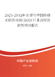 2025-2031年全球與中國(guó)摻硼金剛石電極(BDD)行業(yè)調(diào)研及趨勢(shì)預(yù)測(cè)報(bào)告 2025-2031年全球與中國(guó)摻硼金剛石電極(BDD)行業(yè)調(diào)研及趨勢(shì)預(yù)測(cè)報(bào)告