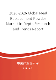 2020-2026 Global Meal Replacement Powder Market In-Depth Research and Trends Report 2020-2026 Global Meal Replacement Powder Market In-Depth Research and Trends Report