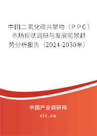 中國二氧化碳共聚物（PPC）市場現(xiàn)狀調(diào)研與發(fā)展前景趨勢分析報(bào)告（2024-2030年）
