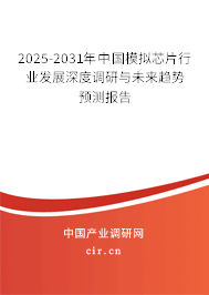 2025-2031年中國模擬芯片行業(yè)發(fā)展深度調(diào)研與未來趨勢預(yù)測報(bào)告