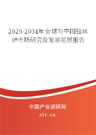 2025-2031年全球與中國(guó)鉬絲爐市場(chǎng)研究及發(fā)展前景報(bào)告