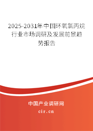 2025-2031年中國(guó)環(huán)氧氯丙烷行業(yè)市場(chǎng)調(diào)研及發(fā)展前景趨勢(shì)報(bào)告