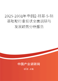 2025-2031年中國(guó)2-羥基-5-硝基吡啶行業(yè)現(xiàn)狀全面調(diào)研與發(fā)展趨勢(shì)分析報(bào)告