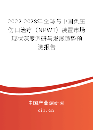 2022-2028年全球與中國(guó)負(fù)壓傷口治療（NPWT）裝置市場(chǎng)現(xiàn)狀深度調(diào)研與發(fā)展趨勢(shì)預(yù)測(cè)報(bào)告