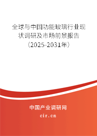 全球與中國功能玻璃行業(yè)現(xiàn)狀調研及市場前景報告（2025-2031年）