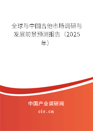 全球與中國吉他市場調(diào)研與發(fā)展前景預測報告（2025年）