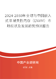 2024-2030年全球與中國嵌入式非易失性內(nèi)存(ENVM)市場現(xiàn)狀及發(fā)展趨勢預(yù)測報(bào)告 2024-2030年全球與中國嵌入式非易失性內(nèi)存(ENVM)市場現(xiàn)狀及發(fā)展趨勢預(yù)測報(bào)告
