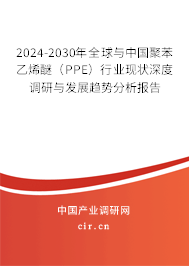 2024-2030年全球與中國聚苯乙烯醚（PPE）行業(yè)現(xiàn)狀深度調(diào)研與發(fā)展趨勢分析報告