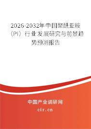 2026-2032年中國聚酰亞胺(PI)行業(yè)發(fā)展研究與前景趨勢預(yù)測報(bào)告 2026-2032年中國聚酰亞胺(PI)行業(yè)發(fā)展研究與前景趨勢預(yù)測報(bào)告