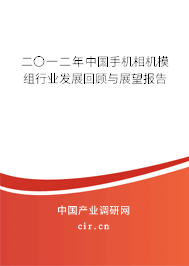 二〇一二年中國(guó)手機(jī)相機(jī)模組行業(yè)發(fā)展回顧與展望報(bào)告 二〇一二年中國(guó)手機(jī)相機(jī)模組行業(yè)發(fā)展回顧與展望報(bào)告