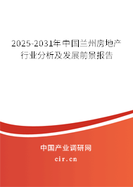 2025-2031年中國(guó)蘭州房地產(chǎn)行業(yè)分析及發(fā)展前景報(bào)告