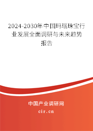 2024-2030年中國(guó)瑪瑙珠寶行業(yè)發(fā)展全面調(diào)研與未來趨勢(shì)報(bào)告