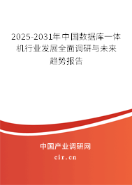2025-2031年中國(guó)數(shù)據(jù)庫(kù)一體機(jī)行業(yè)發(fā)展全面調(diào)研與未來(lái)趨勢(shì)報(bào)告