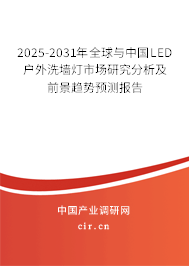 2025-2031年全球與中國(guó)LED戶(hù)外洗墻燈市場(chǎng)研究分析及前景趨勢(shì)預(yù)測(cè)報(bào)告