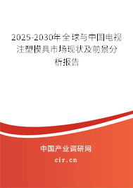 2025-2030年全球與中國電視注塑模具市場現(xiàn)狀及前景分析報告