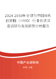 2024-2030年全球與中國母乳低聚糖(HMO)行業(yè)現(xiàn)狀深度調(diào)研與發(fā)展趨勢分析報告 2024-2030年全球與中國母乳低聚糖(HMO)行業(yè)現(xiàn)狀深度調(diào)研與發(fā)展趨勢分析報告