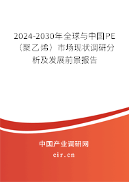 2024-2030年全球與中國PE(聚乙烯)市場現(xiàn)狀調(diào)研分析及發(fā)展前景報(bào)告 2024-2030年全球與中國PE(聚乙烯)市場現(xiàn)狀調(diào)研分析及發(fā)展前景報(bào)告