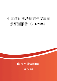 中國煉油市場調(diào)研與發(fā)展前景預(yù)測報告(2025年) 中國煉油市場調(diào)研與發(fā)展前景預(yù)測報告(2025年)