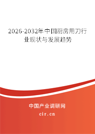 2026-2032年中國(guó)廚房用刀行業(yè)現(xiàn)狀與發(fā)展趨勢(shì) 2026-2032年中國(guó)廚房用刀行業(yè)現(xiàn)狀與發(fā)展趨勢(shì)