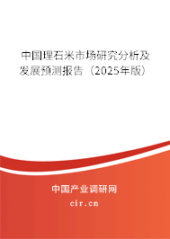 中國理石米市場研究分析及發(fā)展預(yù)測報告（2025年版）
