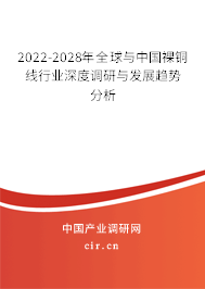 2022-2028年全球與中國裸銅線行業(yè)深度調(diào)研與發(fā)展趨勢分析