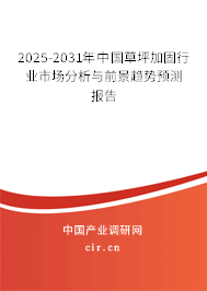 2025-2031年中國(guó)草坪加固行業(yè)市場(chǎng)分析與前景趨勢(shì)預(yù)測(cè)報(bào)告